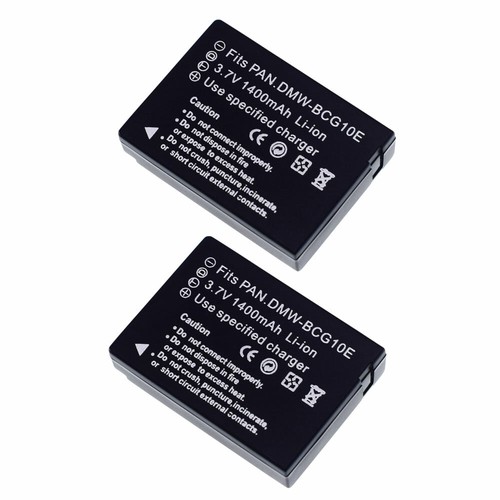 Batteria dmw bcg10e bcg10pp - dmw-bcg10e, 2x