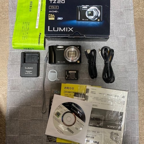 Lumix tz20 nero ottime - lumix,
